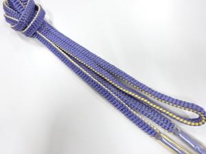 未使用品　正絹　手組帯締め